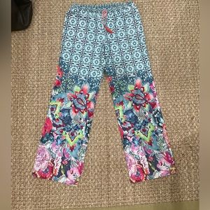 Anthropologie Eloise Lounge pants Pajama pant S boho floral